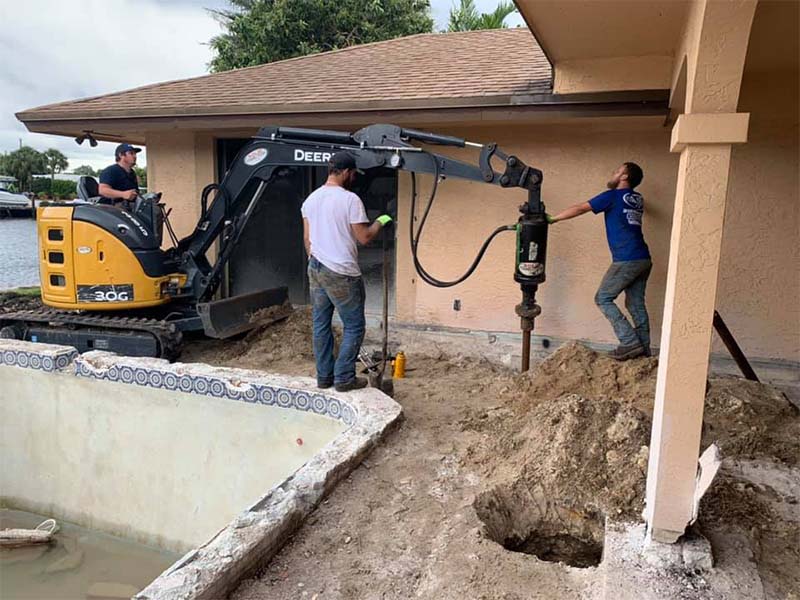 Concrete Slab Foundation Repair in Charlotte, FL