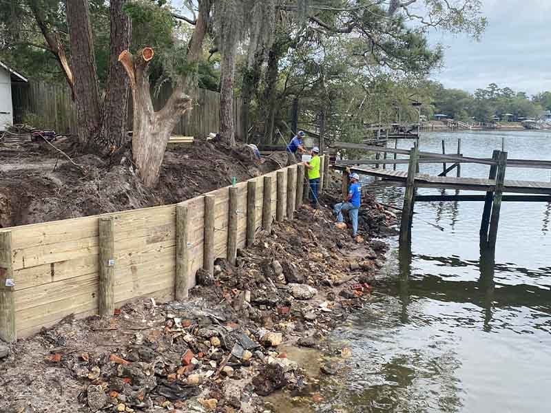 Seawall Repair in Charlotte, FL